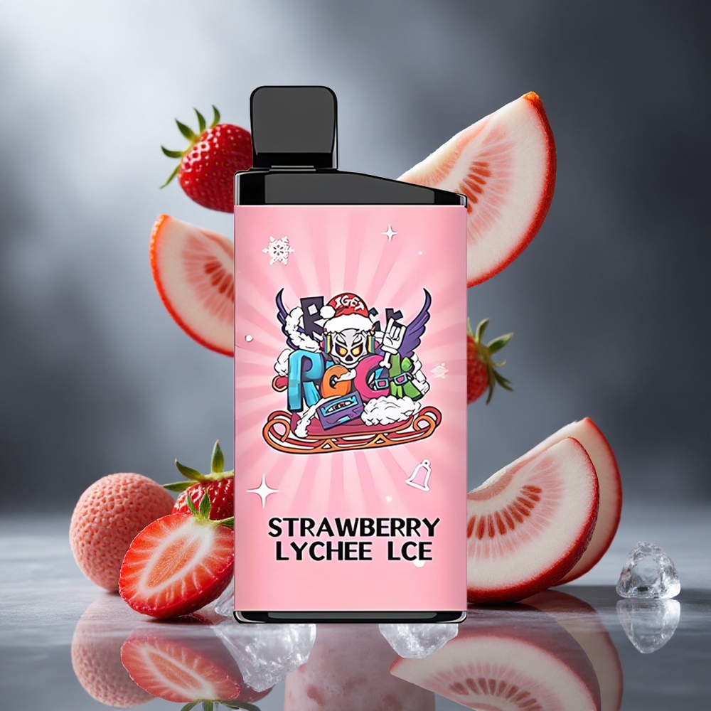 Truskawka-Liczi Lód IGET Bar 3500 Puffs Poland wholesale 1.2 Ohm Mesh Coil