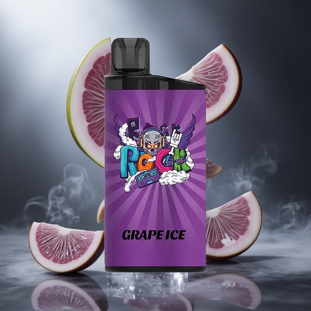 Winogrono Lód IGET Bar 3500 Puffs (Do 3500 Zaciągnięć) Poland wholesale 1.2 Ohm Mesh Coil