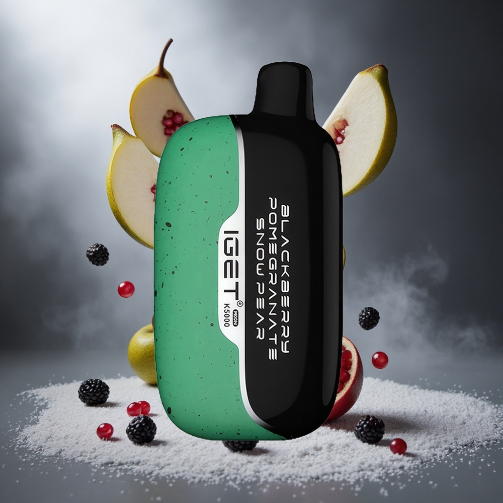 Jeżyna Granat Gruszka Śnieżna IGET Moon K5000 Puffs 5000 zaciągnięć Poland wholesale PC 1.35 Ohm