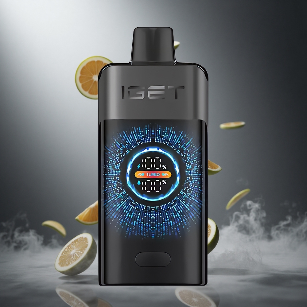 Czarna Forest IGET ONE 12000 Puffs Poland wholesale Duży Zakrzywiony Kolorowy Ekran