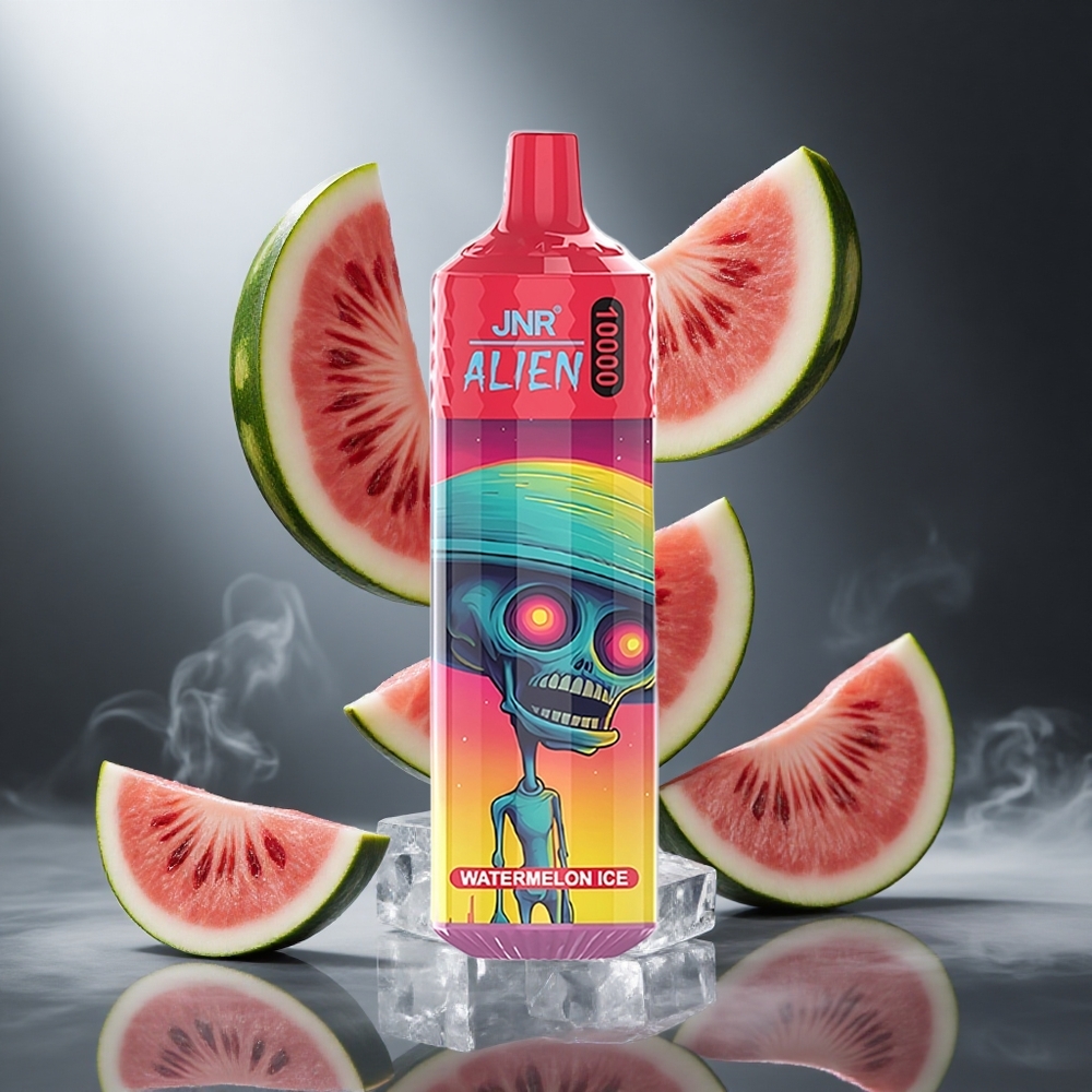 Arbuz-Lód JNR Alien 10000 Puffs Poland wholesale 20ml Płyn 850mAh