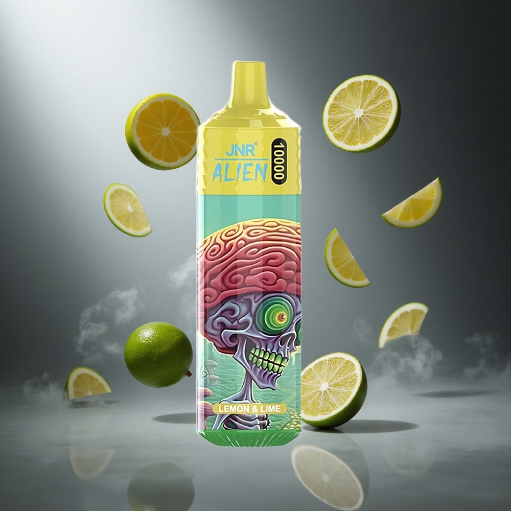 Cytryna & Limonka JNR Alien 10000 Puffs 20ml Płyn Poland wholesale RGB LED