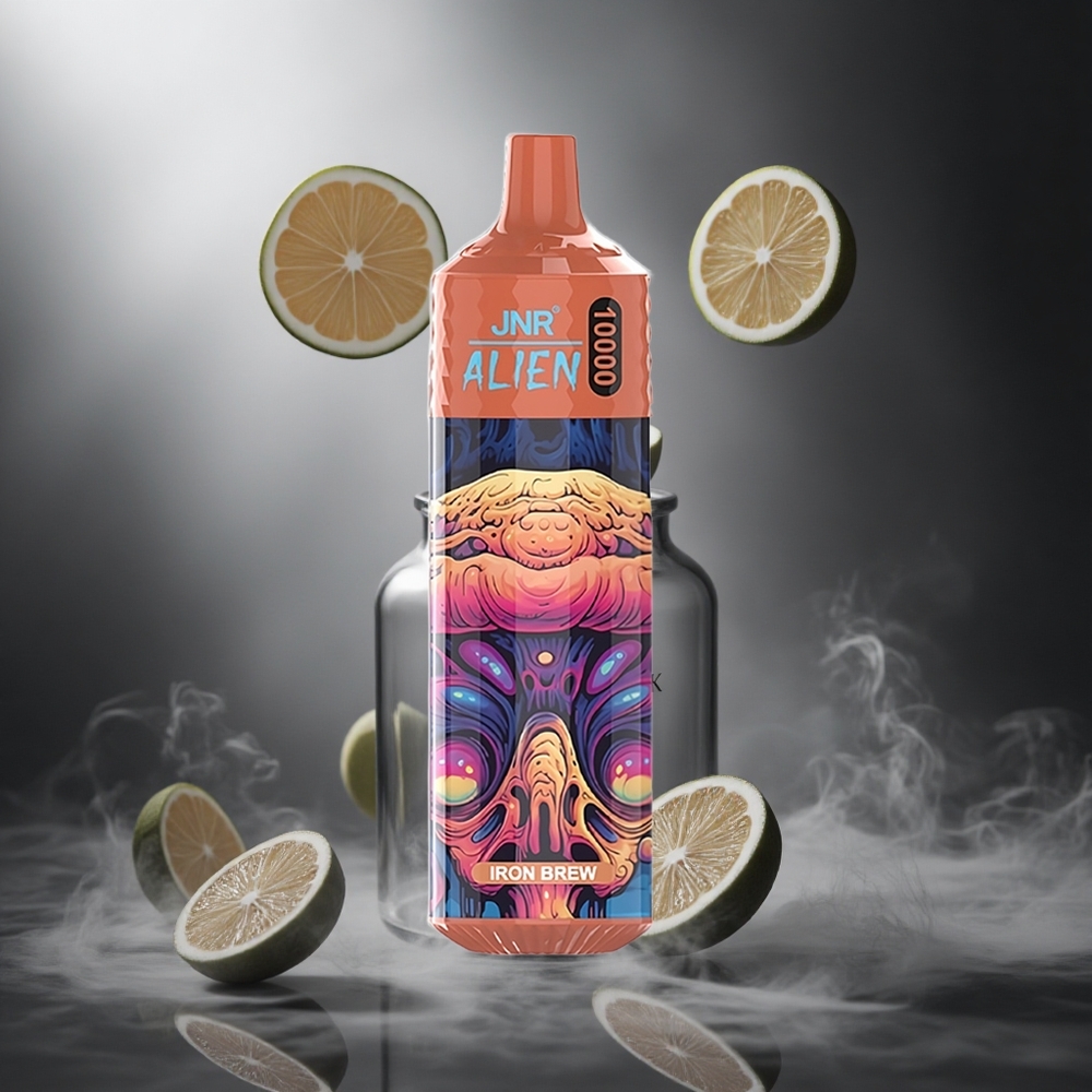 Iron Brew JNR Alien 10000 Puffs Poland wholesale RGB LED Sportowy Design 20ml Płyn