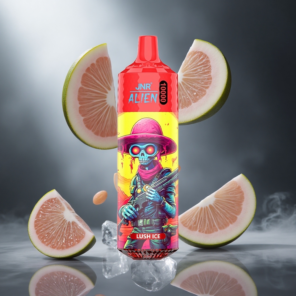 Lodowy Owoc JNR Alien 10000 Puffs 20ml Płyn Poland wholesale Sportowy Design RGB