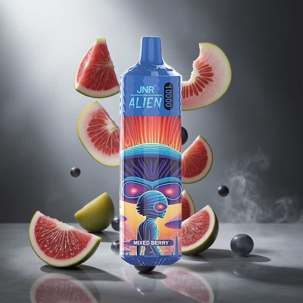 Mieszane Jagody JNR Alien 10000 Puffs 20ml Płyn Poland wholesale RGB LED