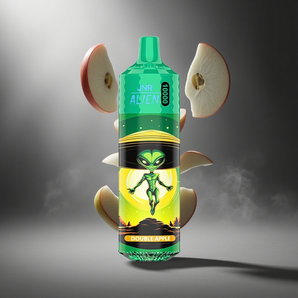 Podwójne Jabłko JNR Alien 10000 Puffs Poland wholesale Sportowy Design LED RGB