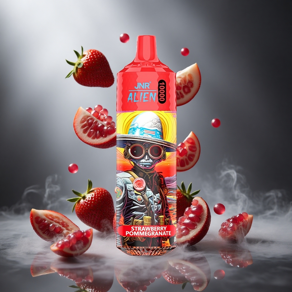 Truskawka Granat JNR Alien 10000 Puffs 20ml Płyn Poland wholesale RGB LED