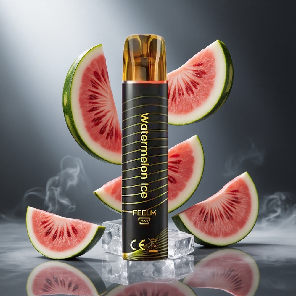 Arbuz Lód JNR Black&Golden 600+200 Puffs Poland wholesale Disposable Vape 550mAh 2ml TPD