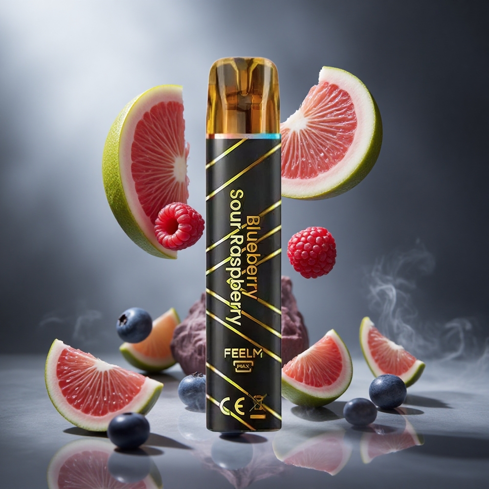 Borówka Kwaśna Malina JNR Black&Golden 600+200 Puffs Poland wholesale 550mAh 2ml TPD