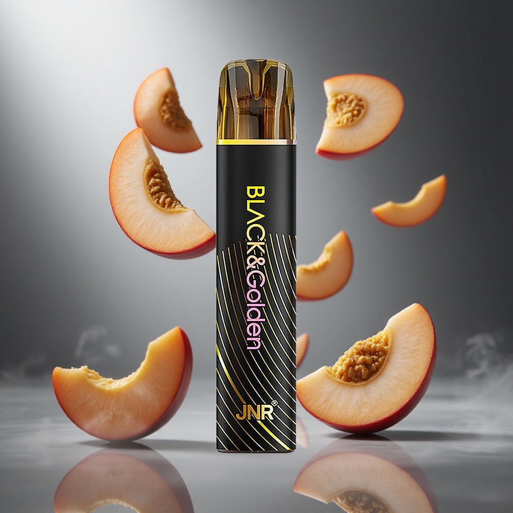 Brzoskwinia Mango JNR Black&Golden 600+200 Puffs Poland wholesale 550mAh 2ml