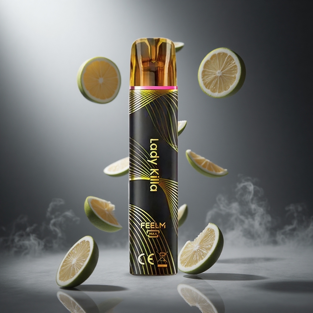 Czarna&Złota Lady Killa JNR Black&Golden 600+200 Puffs Poland wholesale 2ml Pojemność Płynu