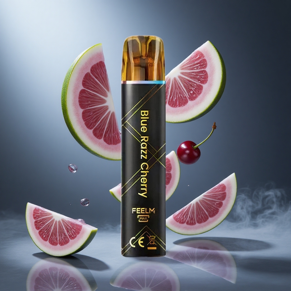 Malina Wiśnia JNR Black&Golden 600+200 Puffs Poland wholesale 2% Nikotyny