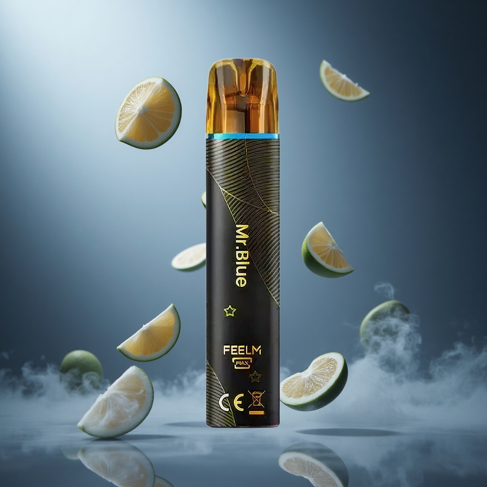 Mroczny Błękit JNR Black&Golden 600+200 Puffs Poland wholesale 550mAh 2ml