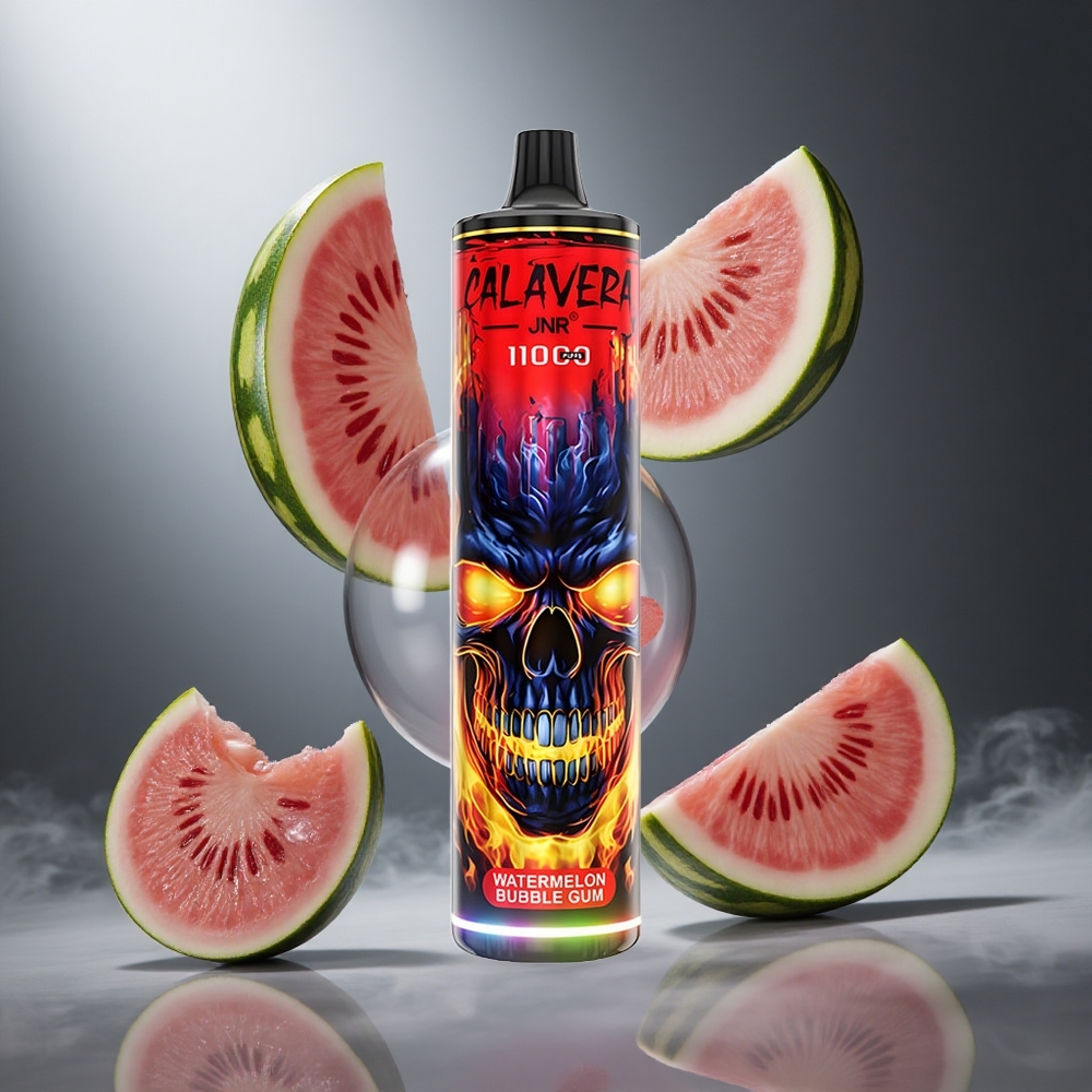 Arbuzowa Guma Balonowa JNR Calavera 11000 Puffs Poland wholesale Typ-C 850mAh