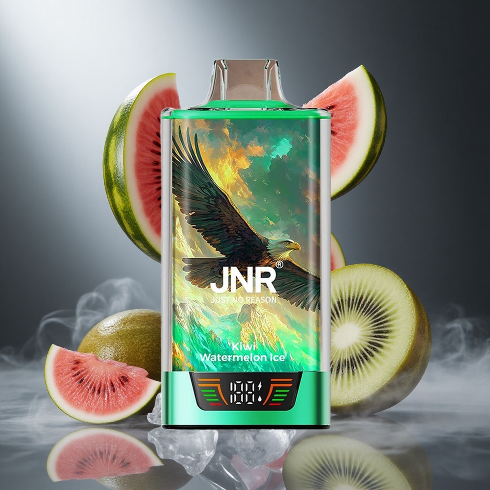 Kiwi Arbuz Lód JNR Falcon Pro 28000 Puffs Poland wholesale Dual Mesh Coil