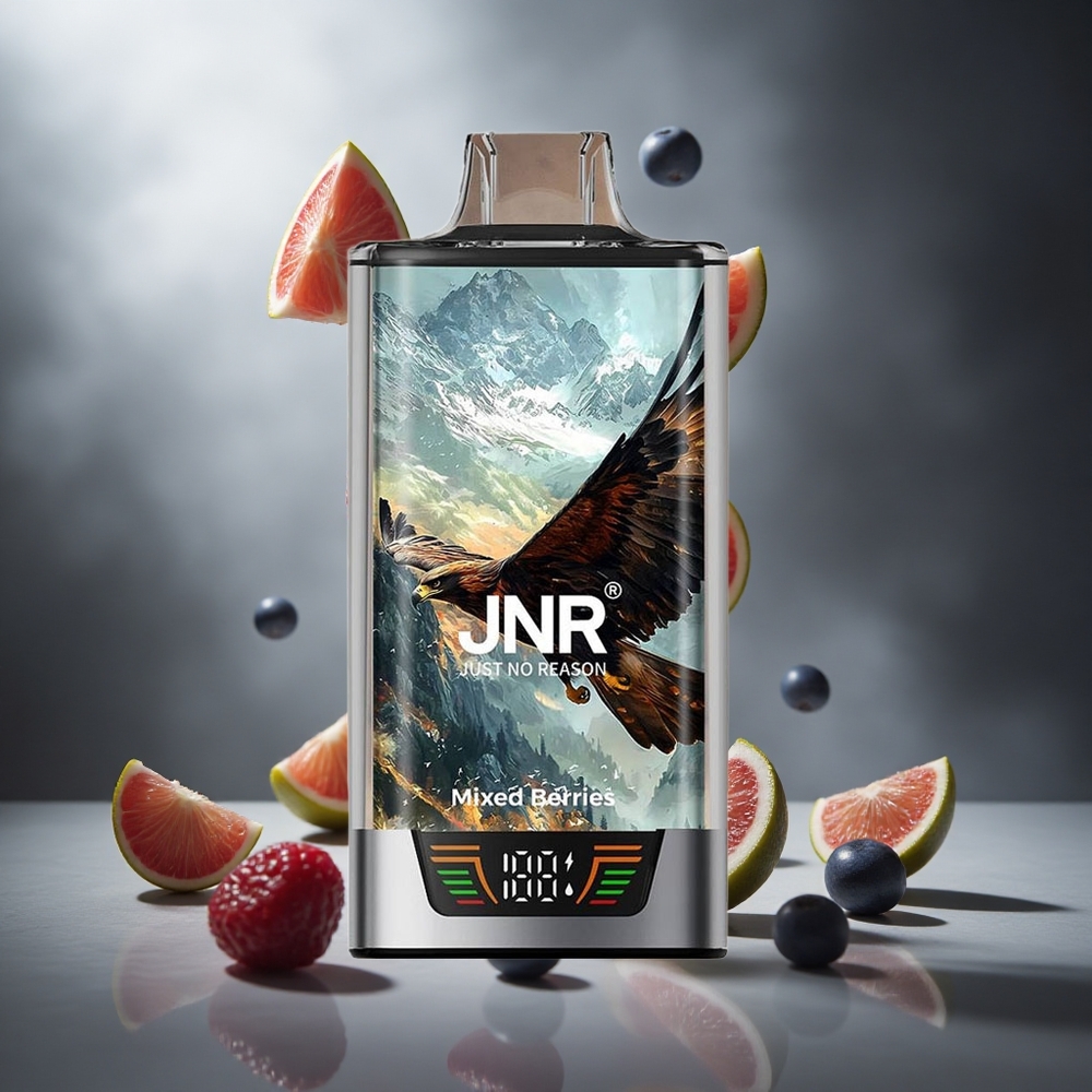Mieszane Jagody JNR Falcon Pro 28000 z 5% Nikotyny Poland wholesale Dual Mesh Coil