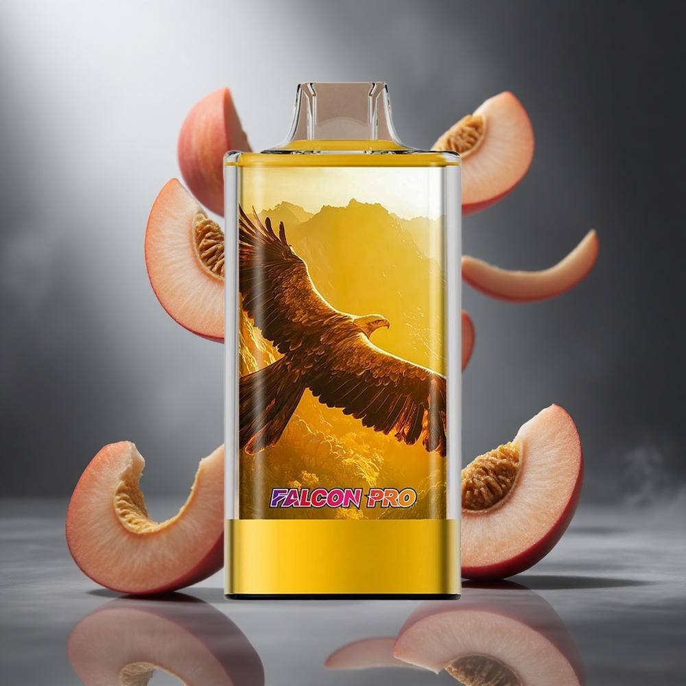 Soczyste Brzoskwinie JNR Falcon Pro 28000 Puffs Poland wholesale 30ml Pojemność i 950mAh Bateria