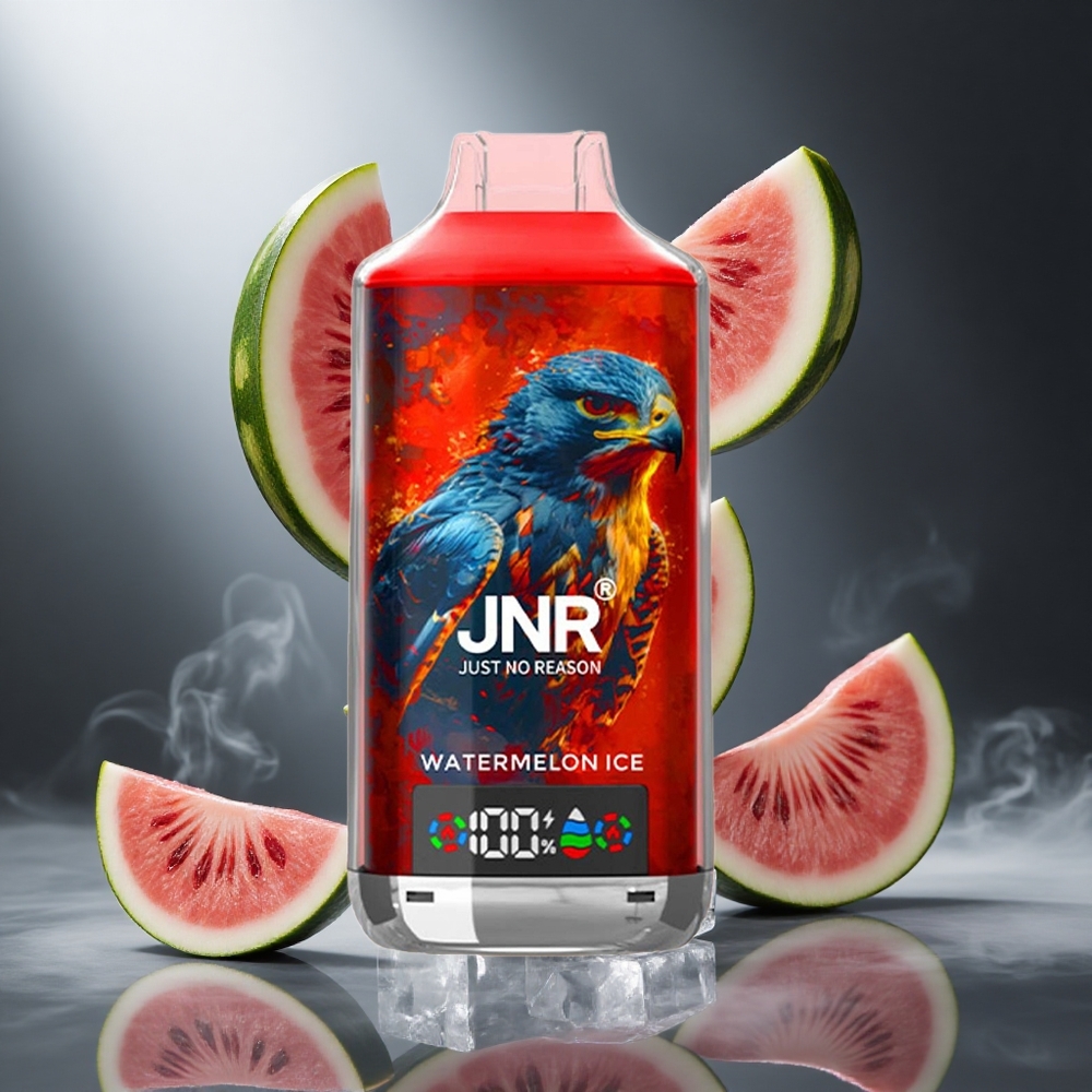 Arbuz Lód JNR Falcon X 18000 Puffs Poland wholesale Wyświetlacz Cyfrowy Typ-C Szybkie Ładowanie