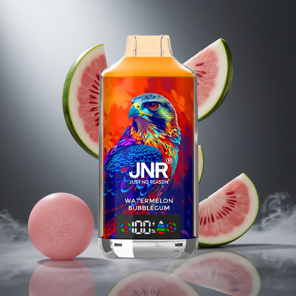 Arbuzowa Guma Balonowa JNR Falcon X 18000 Puffs Poland wholesale 24ml Pojemność E-płynu