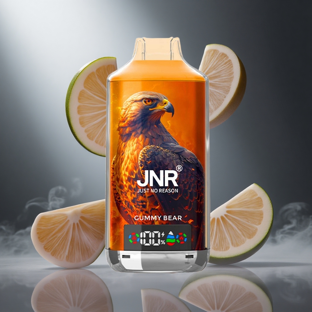 Miś Gummy JNR Falcon X 18000 Puffs Poland wholesale Dual Mesh Coil & Dual Core 24ml