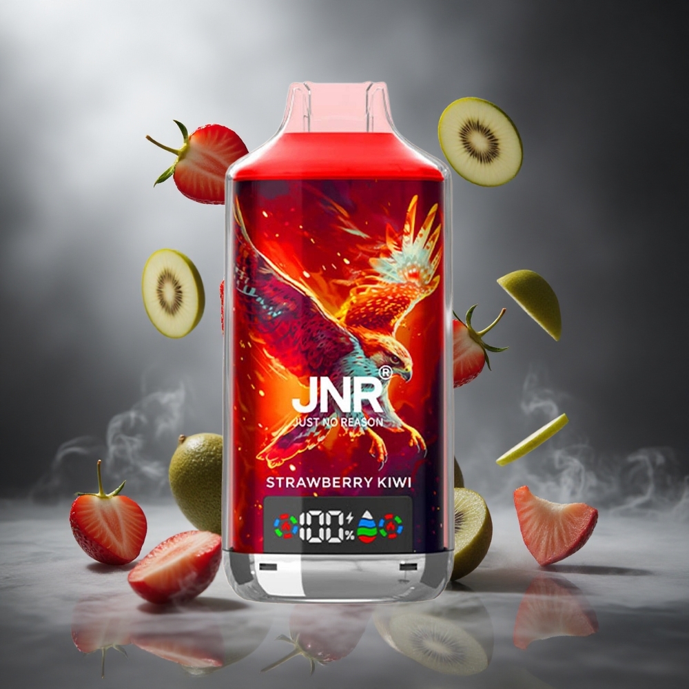 Truskawka Kiwi JNR Falcon X 18000 Puffs Poland wholesale Dual Mesh Coil & Dual Core