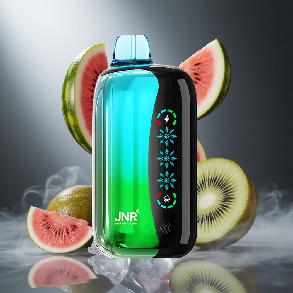 Kiwi Arbuz Lód JNR Flex Ice 21000 Puffs Poland wholesale Ekstrakt 26ml Lod Regulowany
