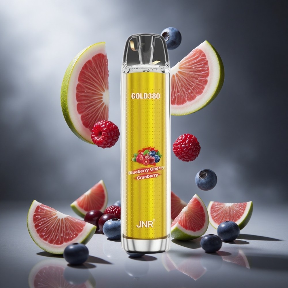 Borówka Wiśnia Żurawina JNR Gold380 6000 Zaciągnięć Poland wholesale 1500mAh Bateria