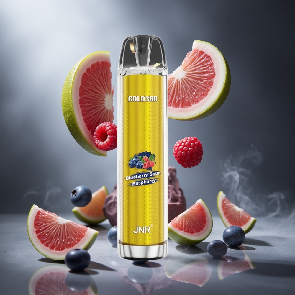 Malina-Kwaśna Jagoda JNR Gold380 6000 Puffs Poland wholesale 1500mAh 13ml