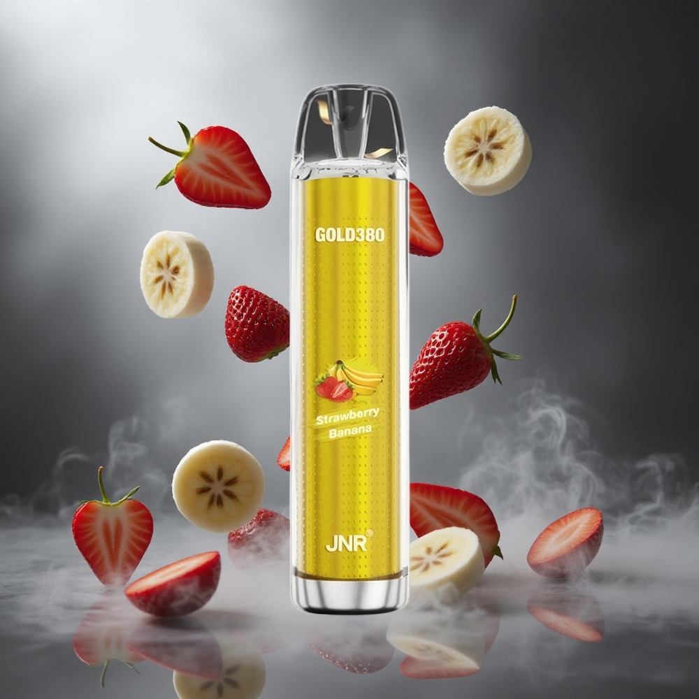 Truskawka Banan JNR Gold380 6000 Puffs Poland wholesale 13ml Pojemność e-liquid