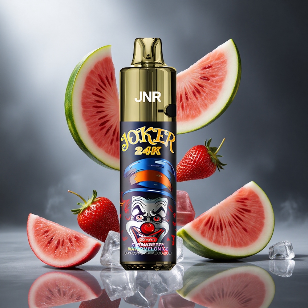 Truskawka Arbuz Lód JNR Joker 24K Puffs 800mAh Bateria Poland wholesale