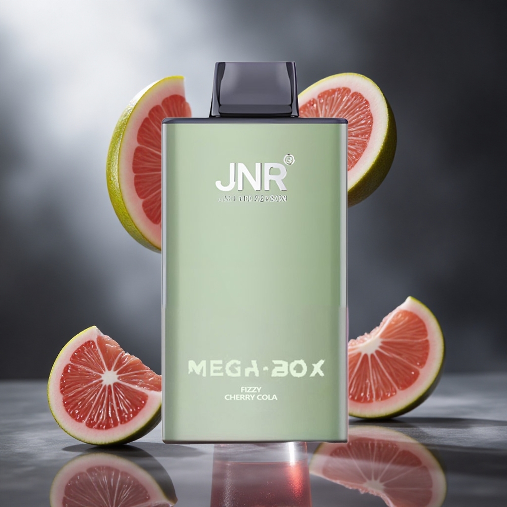 Fizzy Cherry Cola JNR Mega Box 25000 Zaciągnięć Poland wholesale Dual Mesh Coil