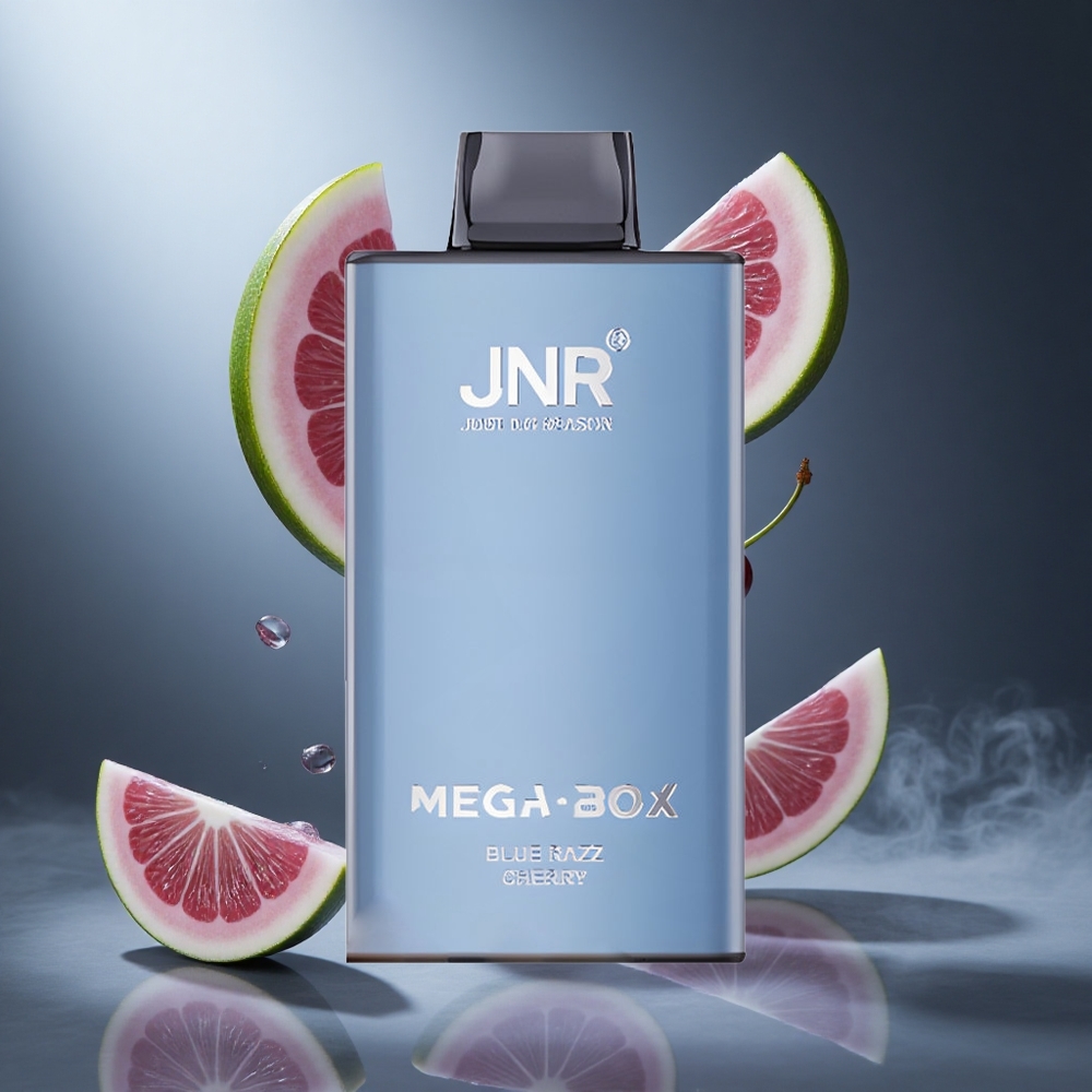 Malina-Wiśnia JNR Mega Box 25000 Zaciągnięć Poland wholesale Dual Mesh Coil