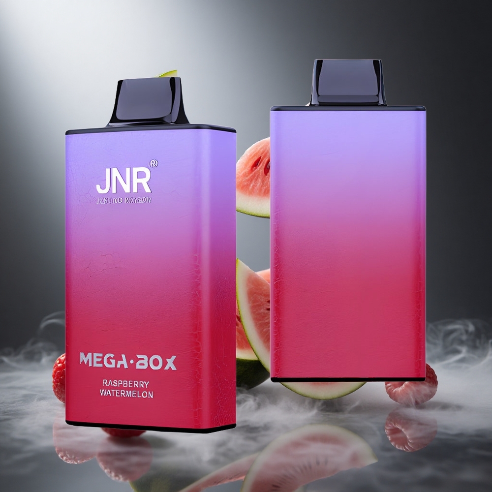 Malinowo-Arbuzowy JNR Mega Box 25000 Puffs Poland wholesale Dual Mesh Coil & Dual Core