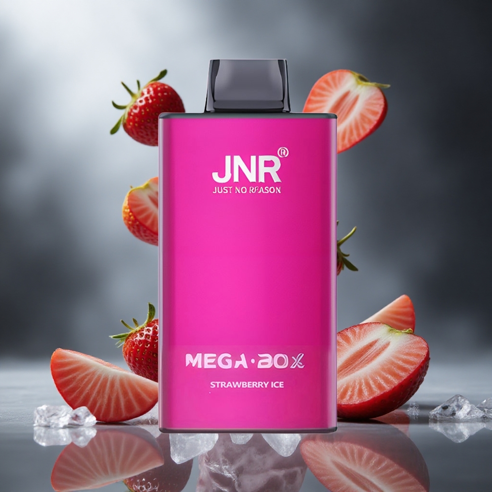 Truskawkowy Lód JNR Mega Box 25000 Zaciągnięć Poland wholesale 30ml Pojemność