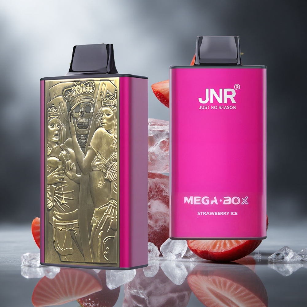 Truskawkowy Lód JNR Mega Box 25000 Zaciągnięć Poland wholesale 30ml Pojemność