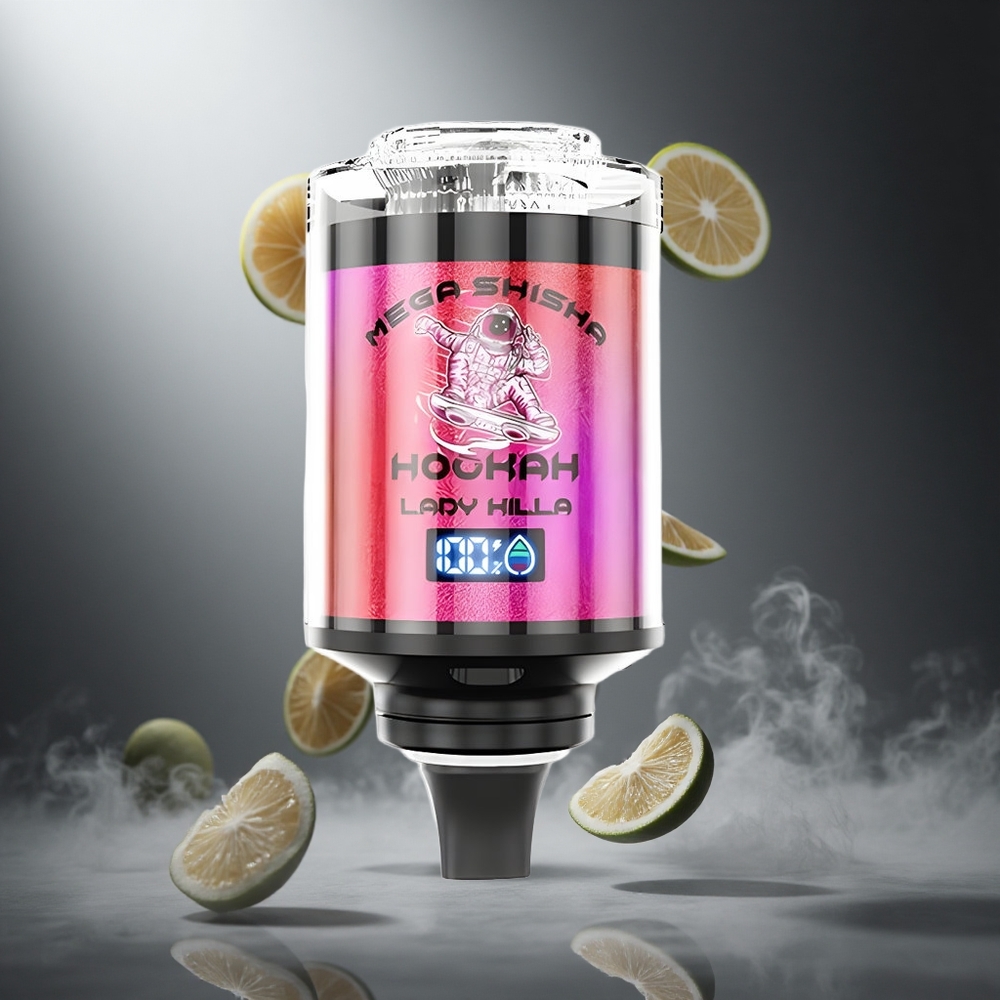 Lady Killa JNR Mega Shisha Hookah 100K 100000 zaciągnięć Poland wholesale Kompatybilność z komputerem stacjonarnym