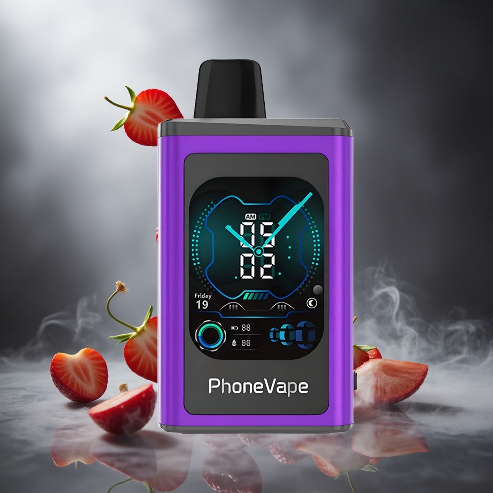 Wiśnia Truskawka Malina JNR PhoneVape 30000 puffs Poland wholesale Bateria 850mAh Turbo Mode