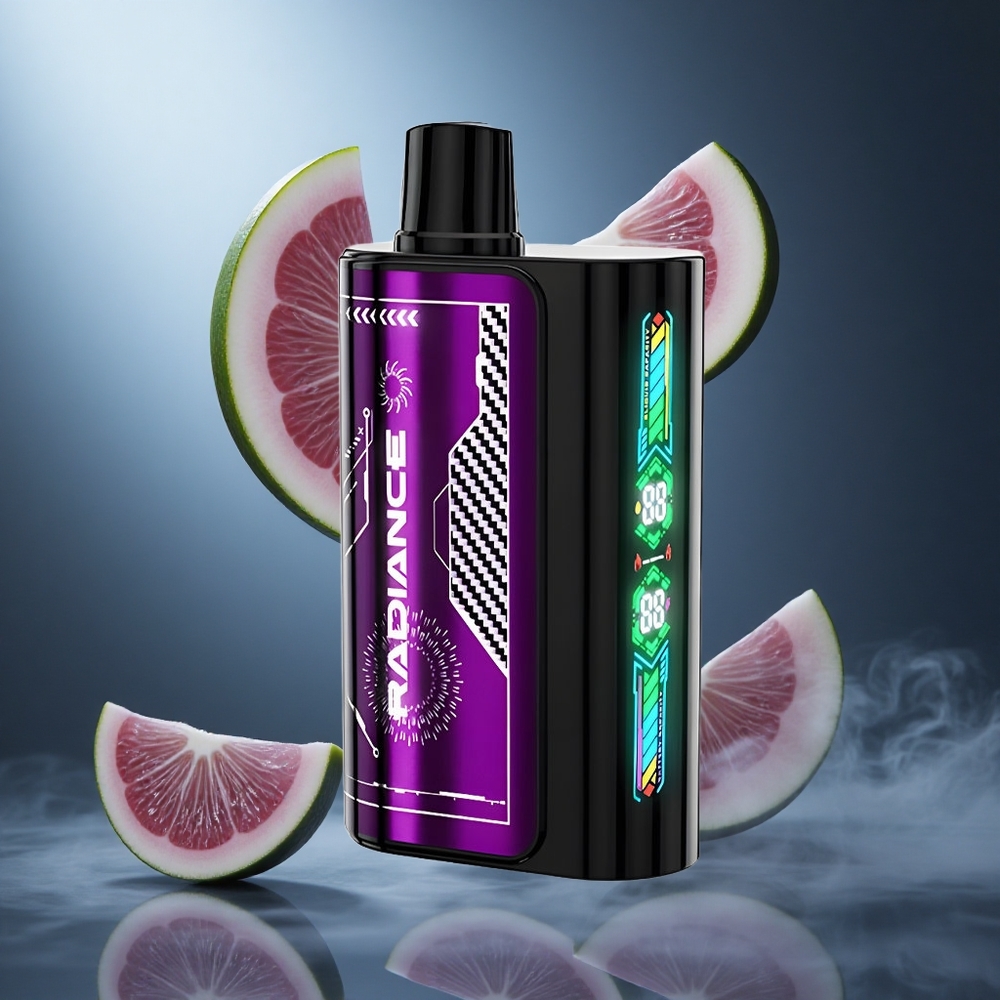 Jagoda Malina JNR Radiance 31000 Puffs Poland wholesale z Ekranem Animacji i Dual Mesh Coil