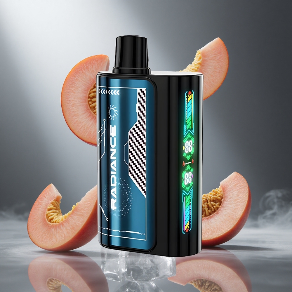 Letnia Brzoskwiniowa Mroźna JNR Radiance 31000 Puffs Poland wholesale Dual Mesh Coil