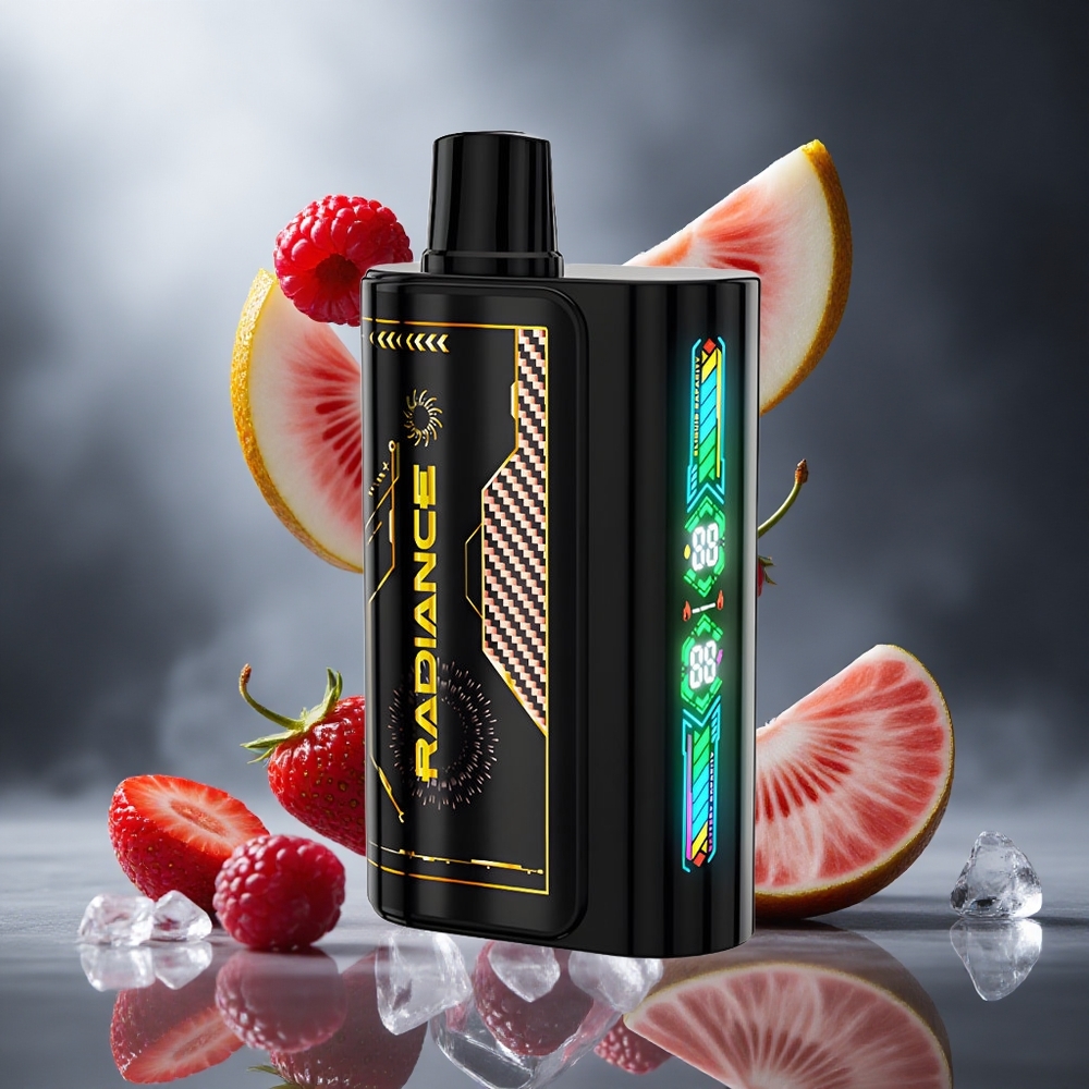 Truskawka Malina Wiśnia Lód JNR Radiance 31000 Puff Poland wholesale Dual Mesh Coil