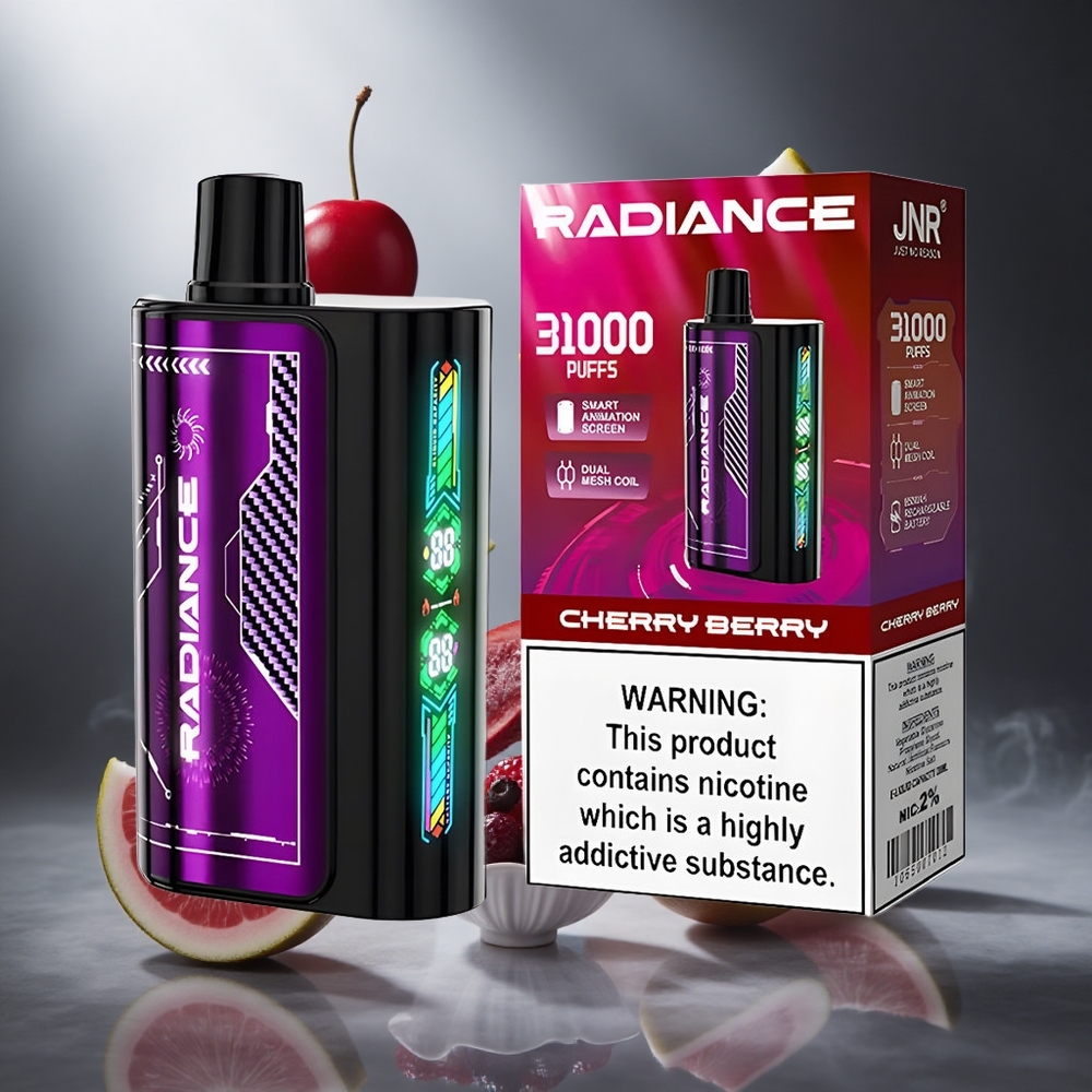 Wiśnia Jagoda JNR Radiance 31000 Puffs Poland wholesale Dual Mesh Coil