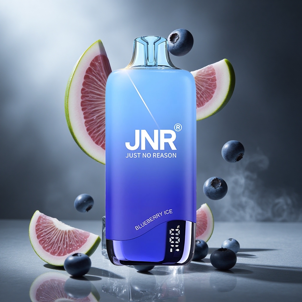 Borówkowy Lód JNR Rainbow 10500 Puffs Poland wholesale 18ml Pojemnik na Liquid