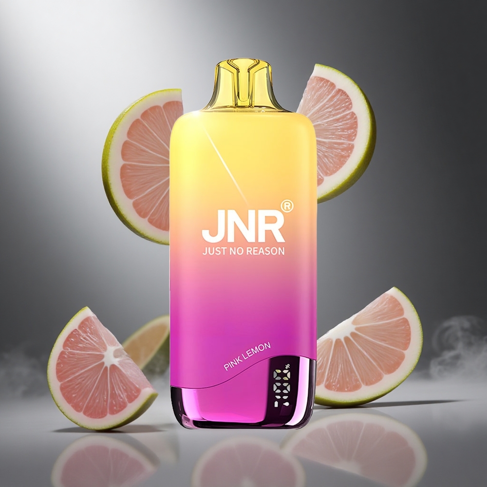 Cytrynowy Róż JNR Rainbow 10500 Puffs Poland wholesale 18ml Pojemnik na e-liquid