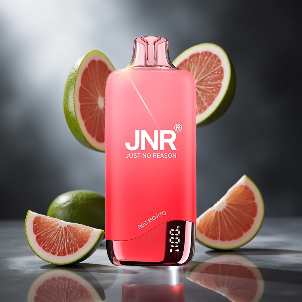 Czerwona Mojito JNR Rainbow 10500 Puffs Poland wholesale 18ml Pojemnik na Płyn