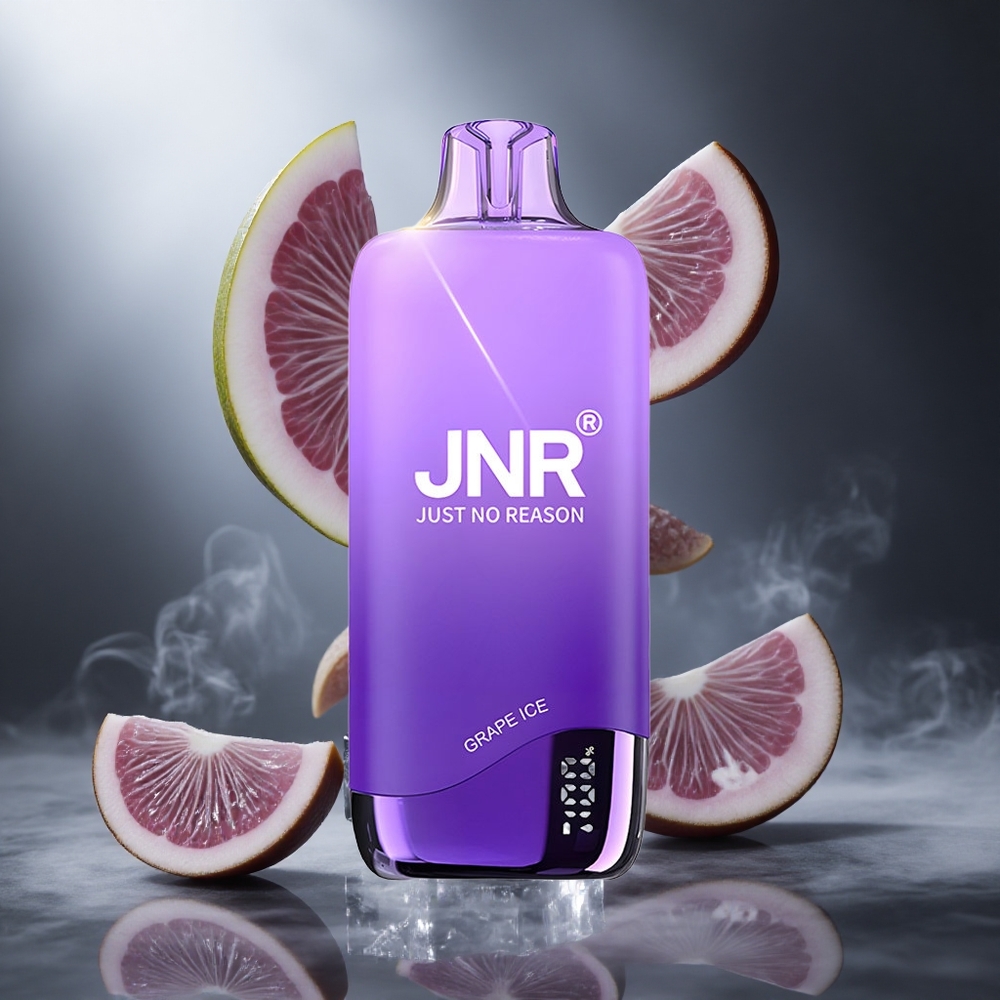 Lód Winogronowy JNR Rainbow 10500 Puffs Poland wholesale 18ml Pojemnik na e-płyn