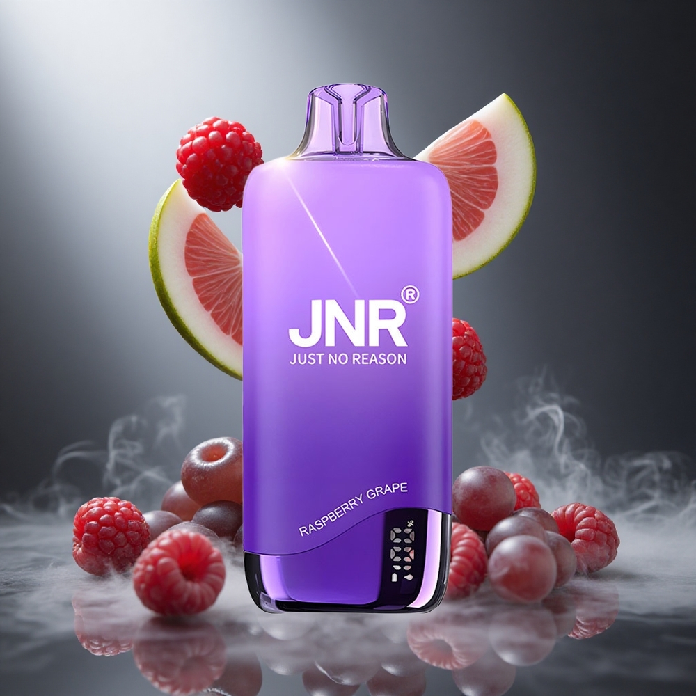 Malina Winogrono JNR Rainbow 10500 Puffs Poland wholesale 18ml Zasobnik