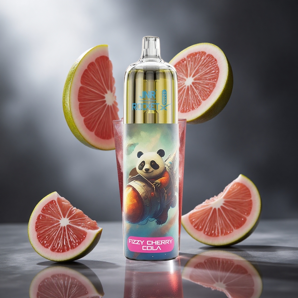 Fizzy Cherry Cola JNR Rocket-X 12400 Puffs Poland wholesale Regulowany przepływ powietrza RGB