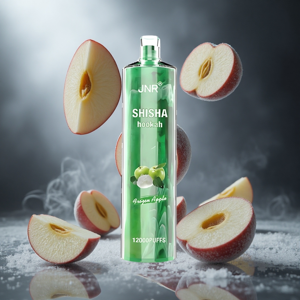 Mrożone Jabłko JNR Shisha Hookah 12000 Puffs Poland wholesale 24ml/750mAh
