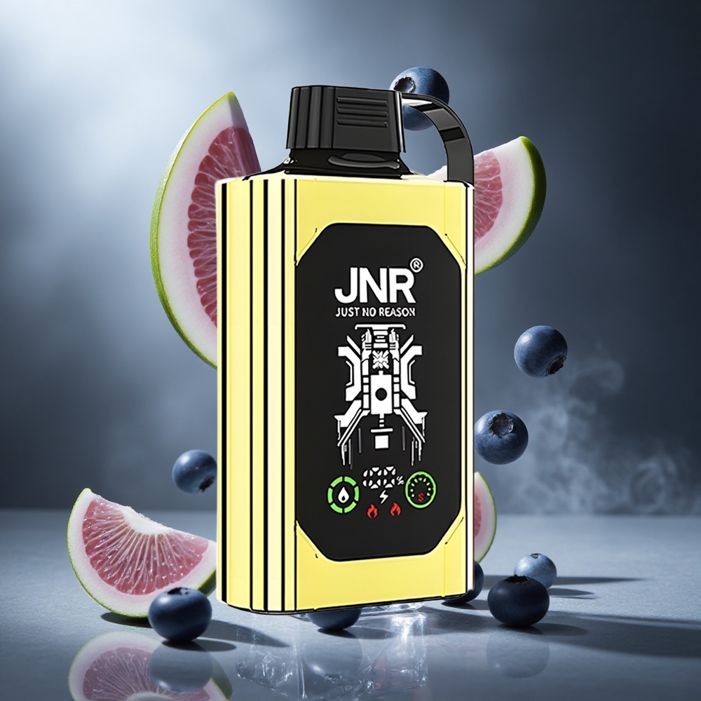 Borówkowo-Lodowa JNR Shisha Hookah Box 20500 Zaciągnięć Poland wholesale Wyświetlacz HD, Bateria 1000mAh