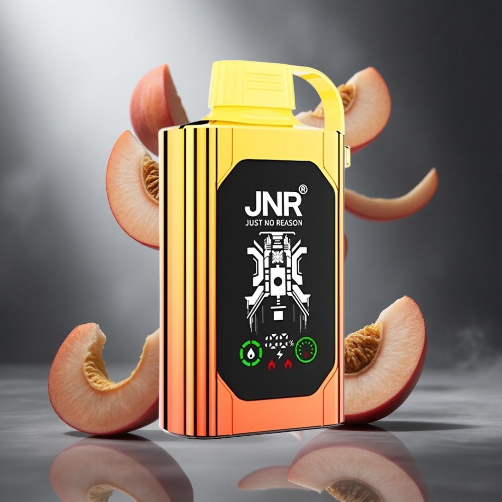 Soczyste Brzoskwinie JNR Shisha Hookah Box 20500 Puffs Poland wholesale Wyświetlacz HD Bateria 1000mAh